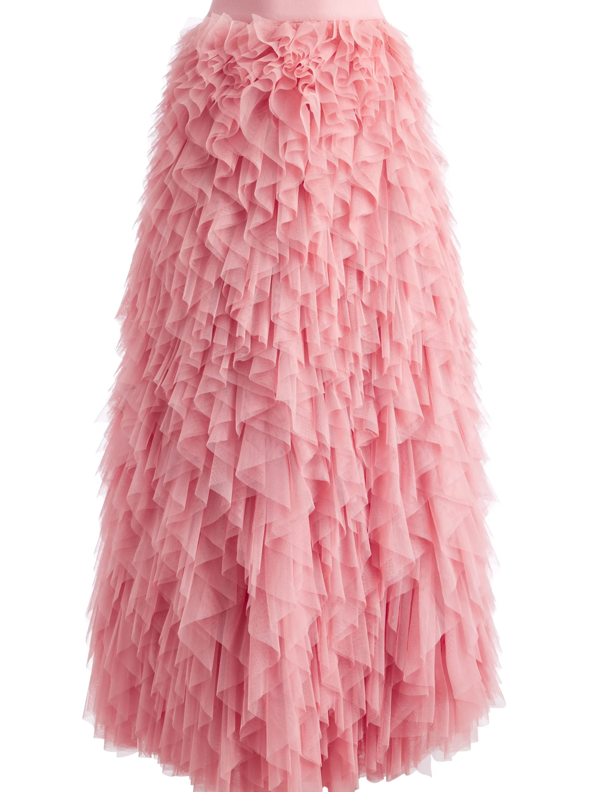 Alice and Olivia SKIRTS*KAL RUFFLE GOWN SKIRT