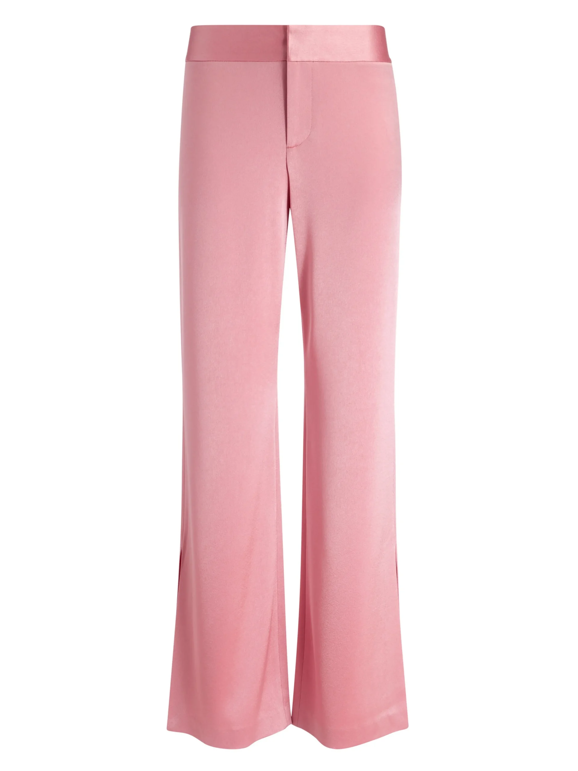 Alice and Olivia MATCHING SETS*KARLEY WRAP BLAZER + JC WIDE LEG SIDE SLIT PANT