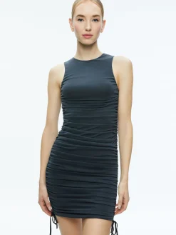 Alice and Olivia ESSENTIALS|VALENTINE'S DAY EDIT*KATHERINA RUCHED FITTED DRESS