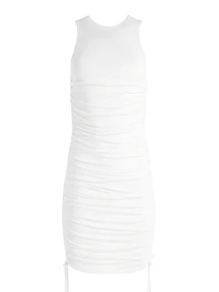 Alice and Olivia ESSENTIALS|VALENTINE'S DAY EDIT*KATHERINA RUCHED FITTED DRESS