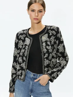 Alice and Olivia JACKETS + COATS*KIDMAN EMBELLISHED JACKET