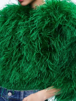 Alice and Olivia JACKETS + COATS*KIDMAN FEATHER JACKET