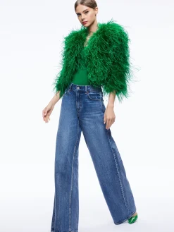 Alice and Olivia JACKETS + COATS*KIDMAN FEATHER JACKET