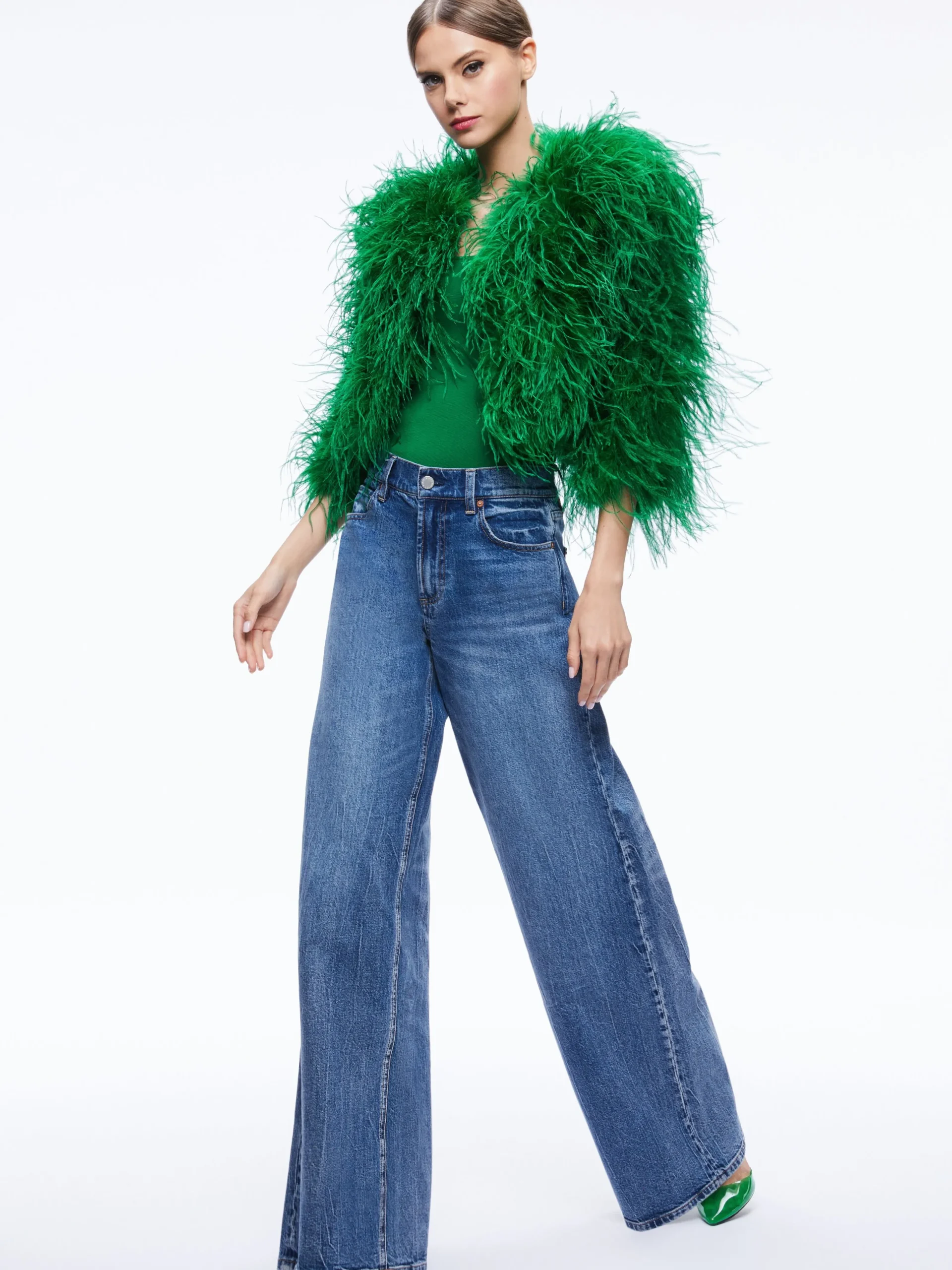 Alice and Olivia JACKETS + COATS*KIDMAN FEATHER JACKET