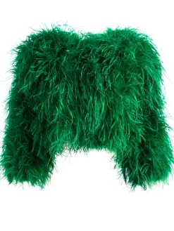 Alice and Olivia JACKETS + COATS*KIDMAN FEATHER JACKET