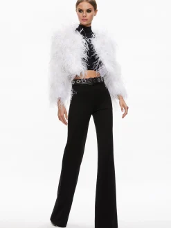 Alice and Olivia JACKETS + COATS*KIDMAN FEATHER JACKET
