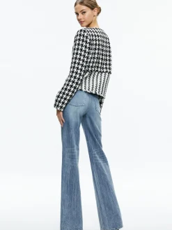 Alice and Olivia ESSENTIALS|JACKETS + COATS*KIDMAN TWO-FER TWEED JACKET