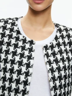Alice and Olivia ESSENTIALS|JACKETS + COATS*KIDMAN TWO-FER TWEED JACKET