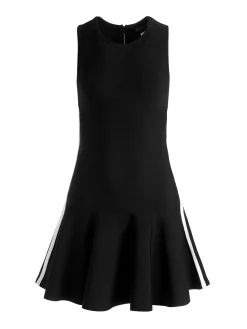 Alice and Olivia ESSENTIALS|MINI*KIMI SIDE STRIPE MINI DRESS