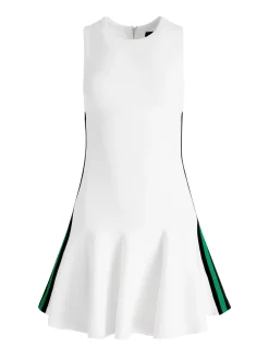 Alice and Olivia ESSENTIALS|MINI*KIMI SIDE STRIPE MINI DRESS