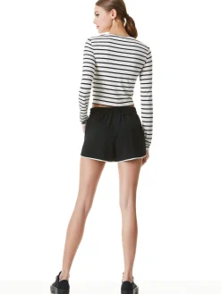 Alice and Olivia ESSENTIALS|SHORTS*KIR COLORBLOCK RUNNING SHORT