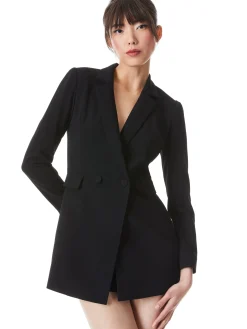 Alice and Olivia ESSENTIALS|THE WORKWEAR EDIT*KYRIE TUXEDO SKORT ROMPER