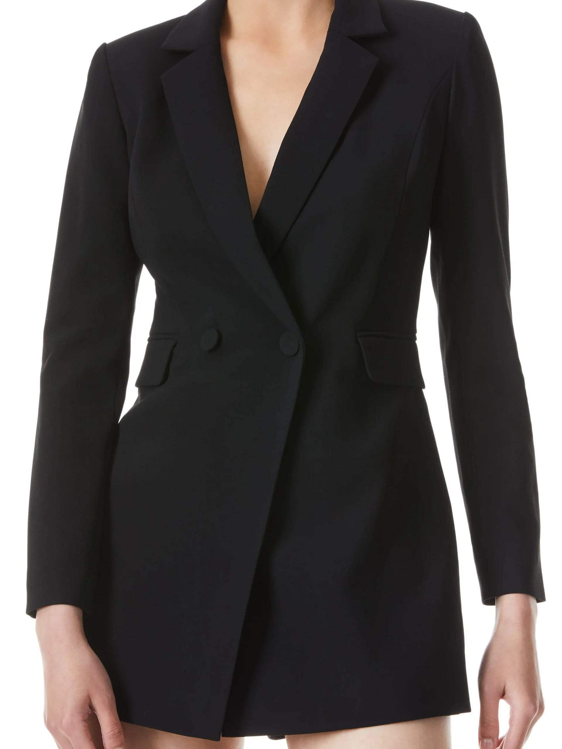 Alice and Olivia ESSENTIALS|THE WORKWEAR EDIT*KYRIE TUXEDO SKORT ROMPER