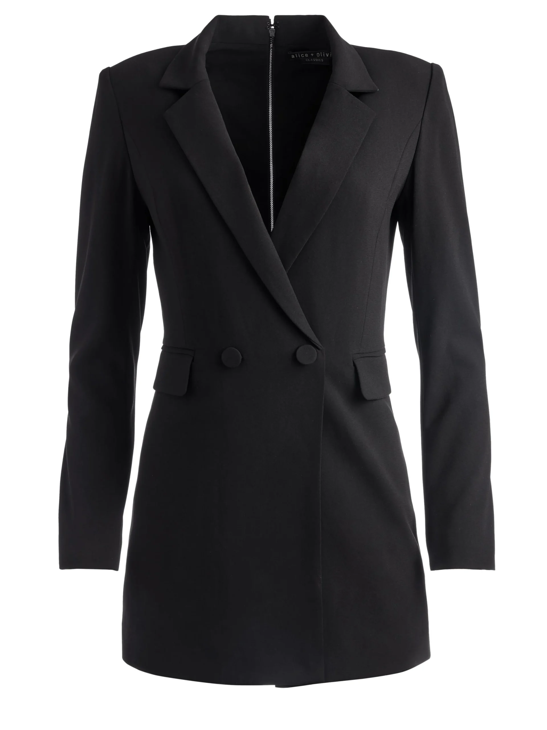 Alice and Olivia ESSENTIALS|THE WORKWEAR EDIT*KYRIE TUXEDO SKORT ROMPER