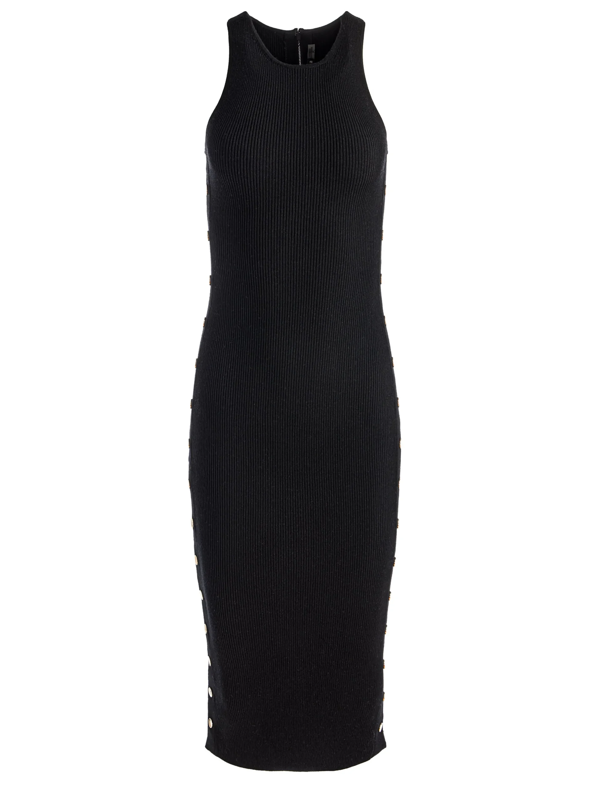 Alice and Olivia ESSENTIALS|VALENTINE'S DAY EDIT*LALITA SIDE SNAP MIDI DRESS