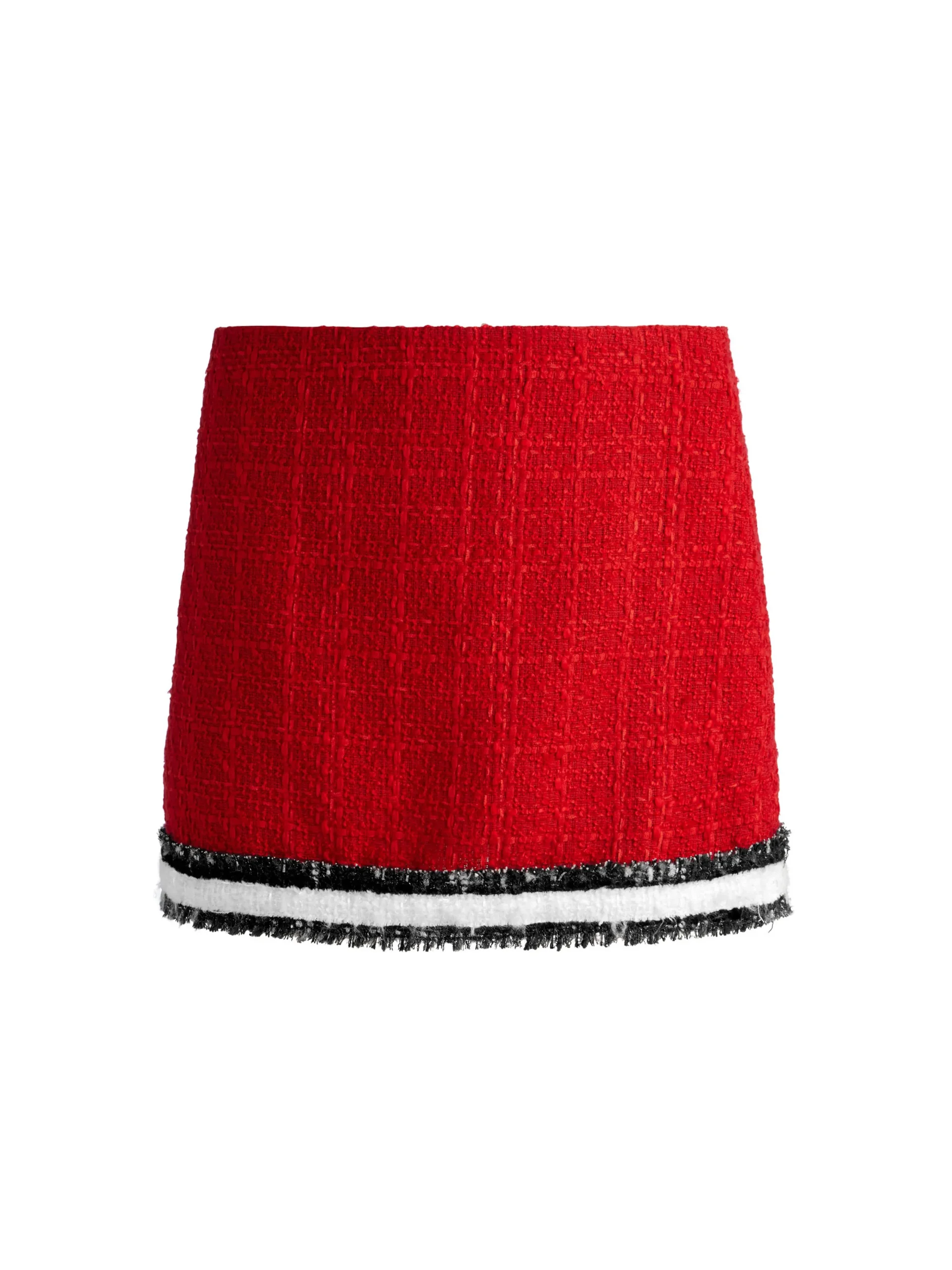 Alice and Olivia MATCHING SETS*LANDON TWEED CROPPED JACKET + RUBI TWEED MINI SKIRT