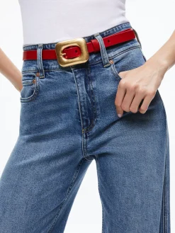 Alice and Olivia ACCESSORIES*LETTY BUCKLE BELT