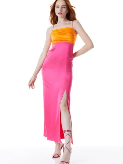 Alice and Olivia GUEST OF|MAXI*LILITA MAXI DRESS