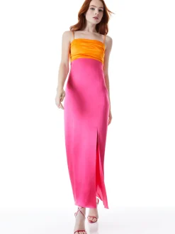 Alice and Olivia GUEST OF|MAXI*LILITA MAXI DRESS