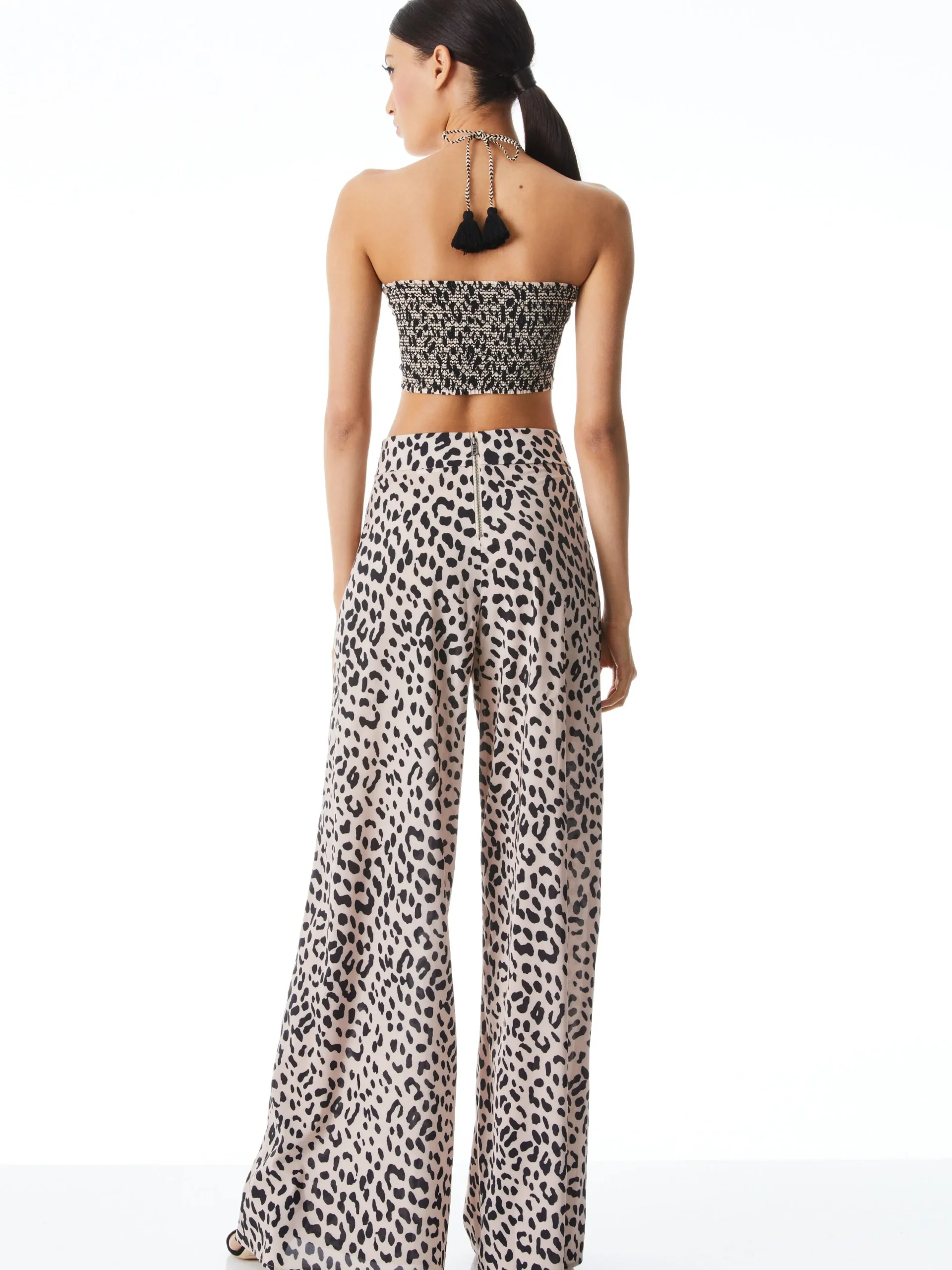 Alice and Olivia TOPS*LIVIA HALTER TOP
