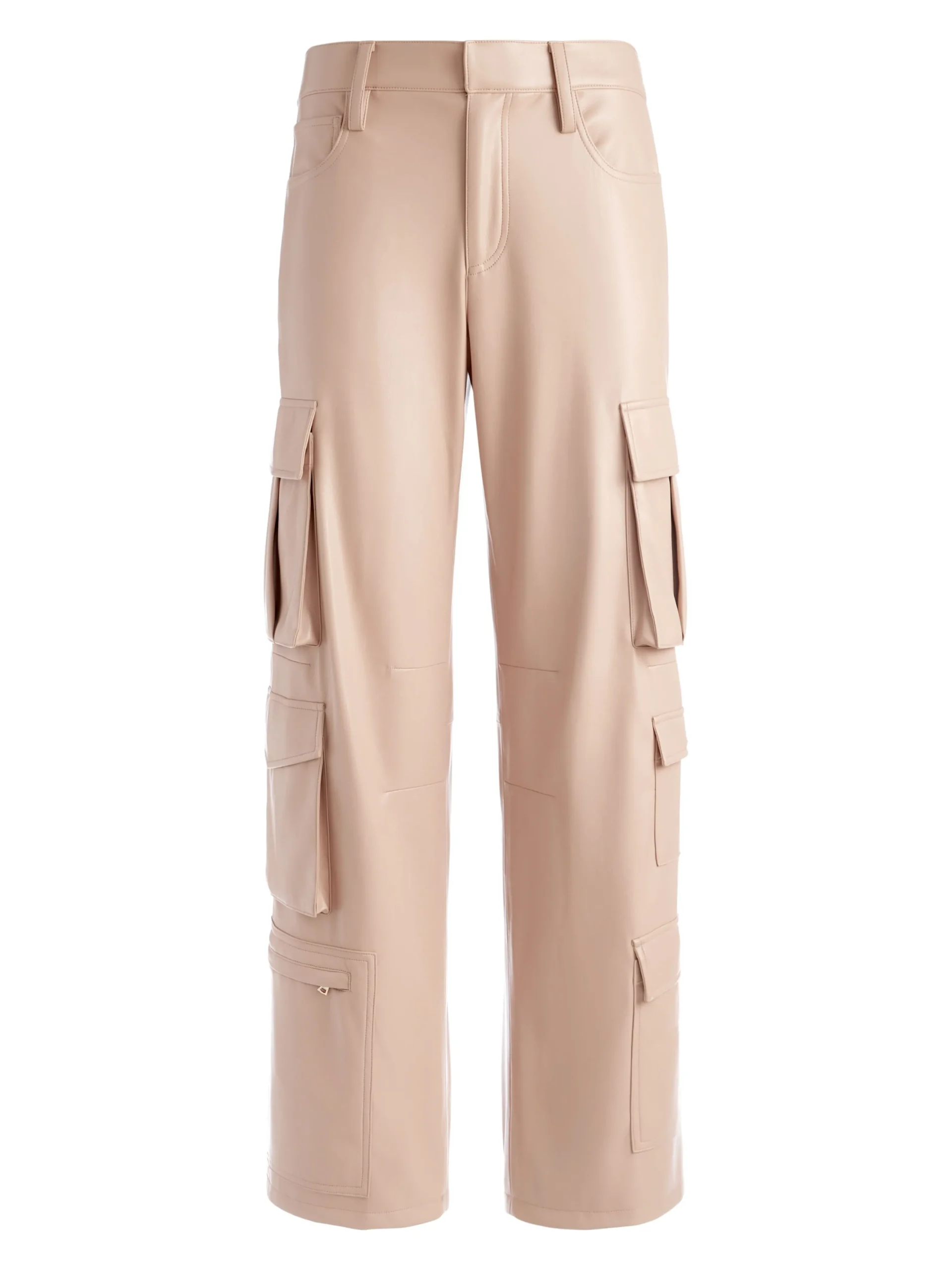 Alice and Olivia VEGAN LEATHER|ESSENTIALS*LUIS VEGAN LEATHER CARGO PANT