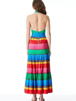 Alice and Olivia MAXI|DRESSES*LYNDON CROSS FRONT MAXI DRESS
