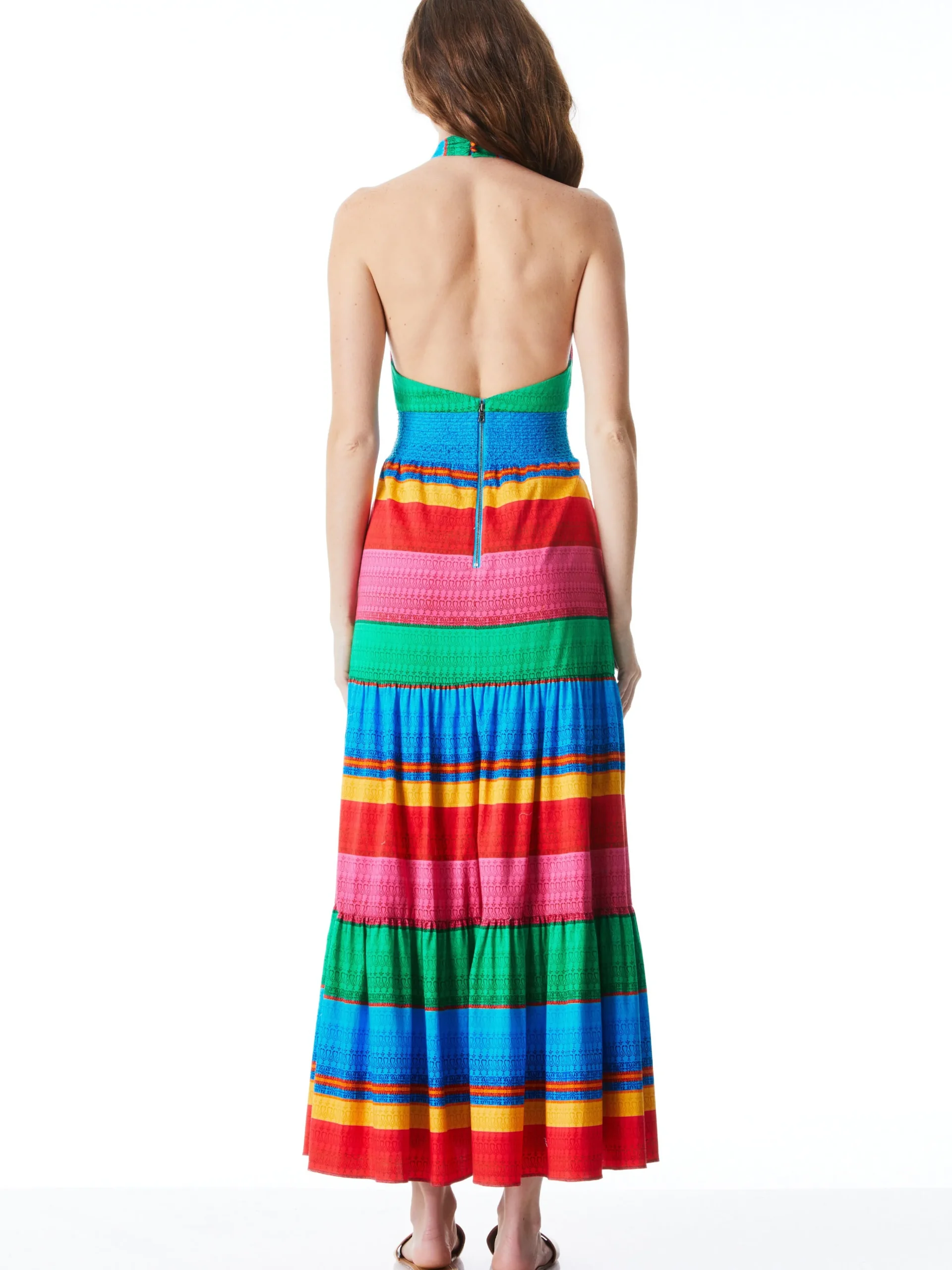 Alice and Olivia MAXI|DRESSES*LYNDON CROSS FRONT MAXI DRESS