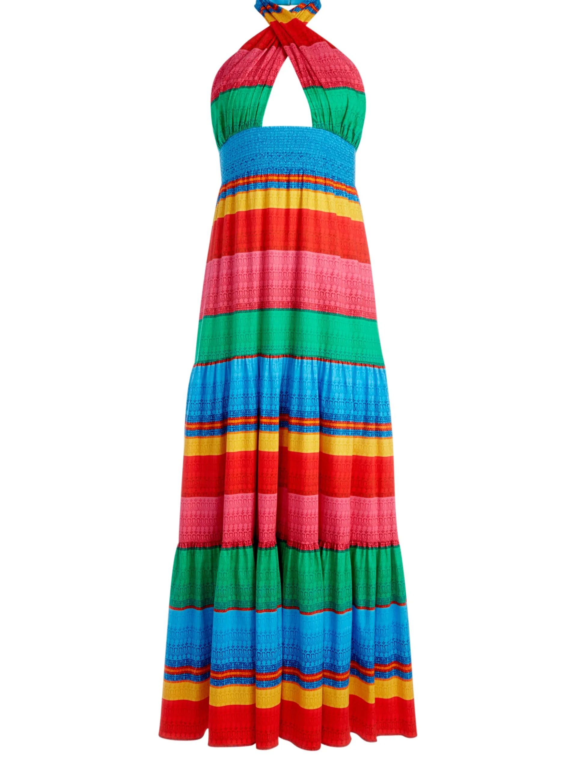 Alice and Olivia MAXI|DRESSES*LYNDON CROSS FRONT MAXI DRESS