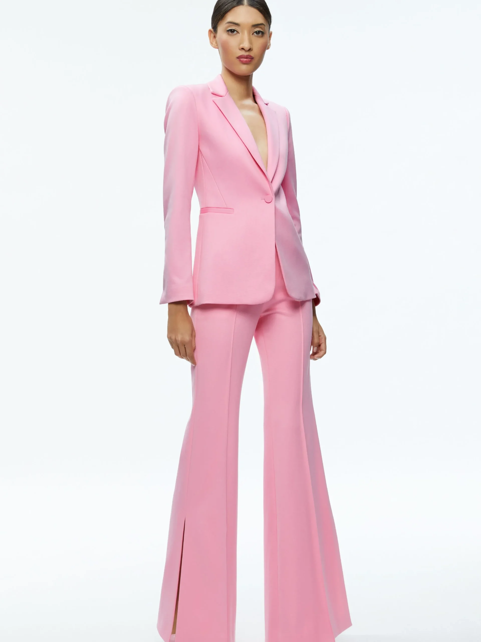 Alice and Olivia VALENTINE'S DAY EDIT|JACKETS + COATS*MACEY NOTCH COLLAR FITTED BLAZER