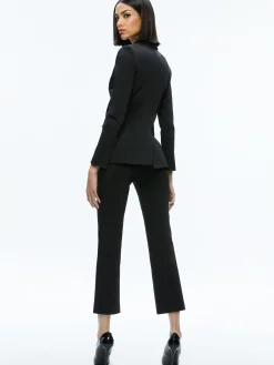Alice and Olivia ESSENTIALS|THE WORKWEAR EDIT*MACEY SLIT SLEEVE BLAZER