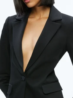 Alice and Olivia ESSENTIALS|THE WORKWEAR EDIT*MACEY SLIT SLEEVE BLAZER