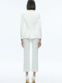 Alice and Olivia ESSENTIALS|THE WORKWEAR EDIT*MACEY SLIT SLEEVE BLAZER