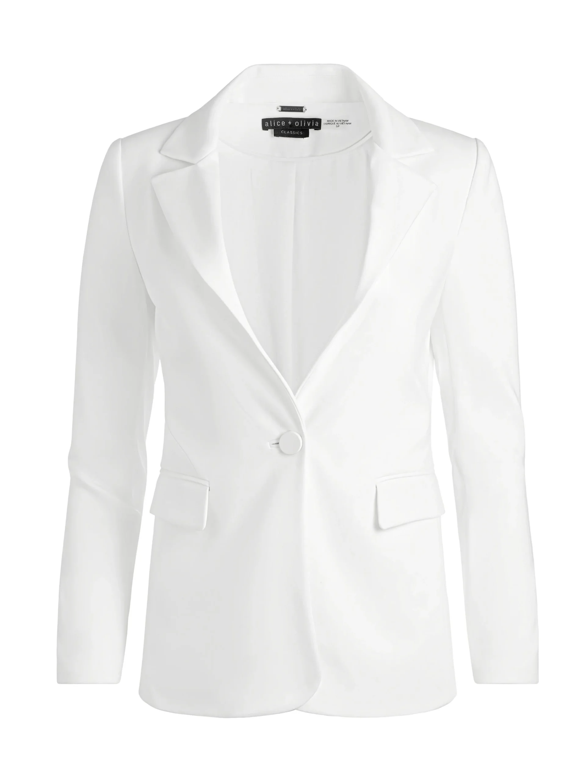 Alice and Olivia ESSENTIALS|THE WORKWEAR EDIT*MACEY SLIT SLEEVE BLAZER