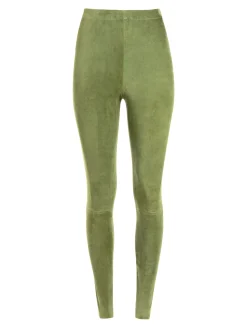 Alice and Olivia ESSENTIALS|PANTS*MADDOX SUEDE COMBO LEGGING