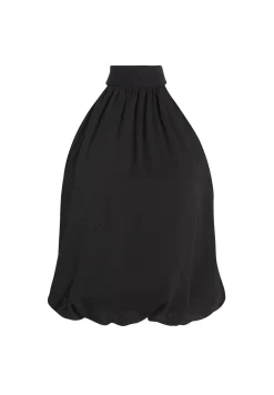 Alice and Olivia TOPS*MARIS HALTER NECK GATHERED TOP