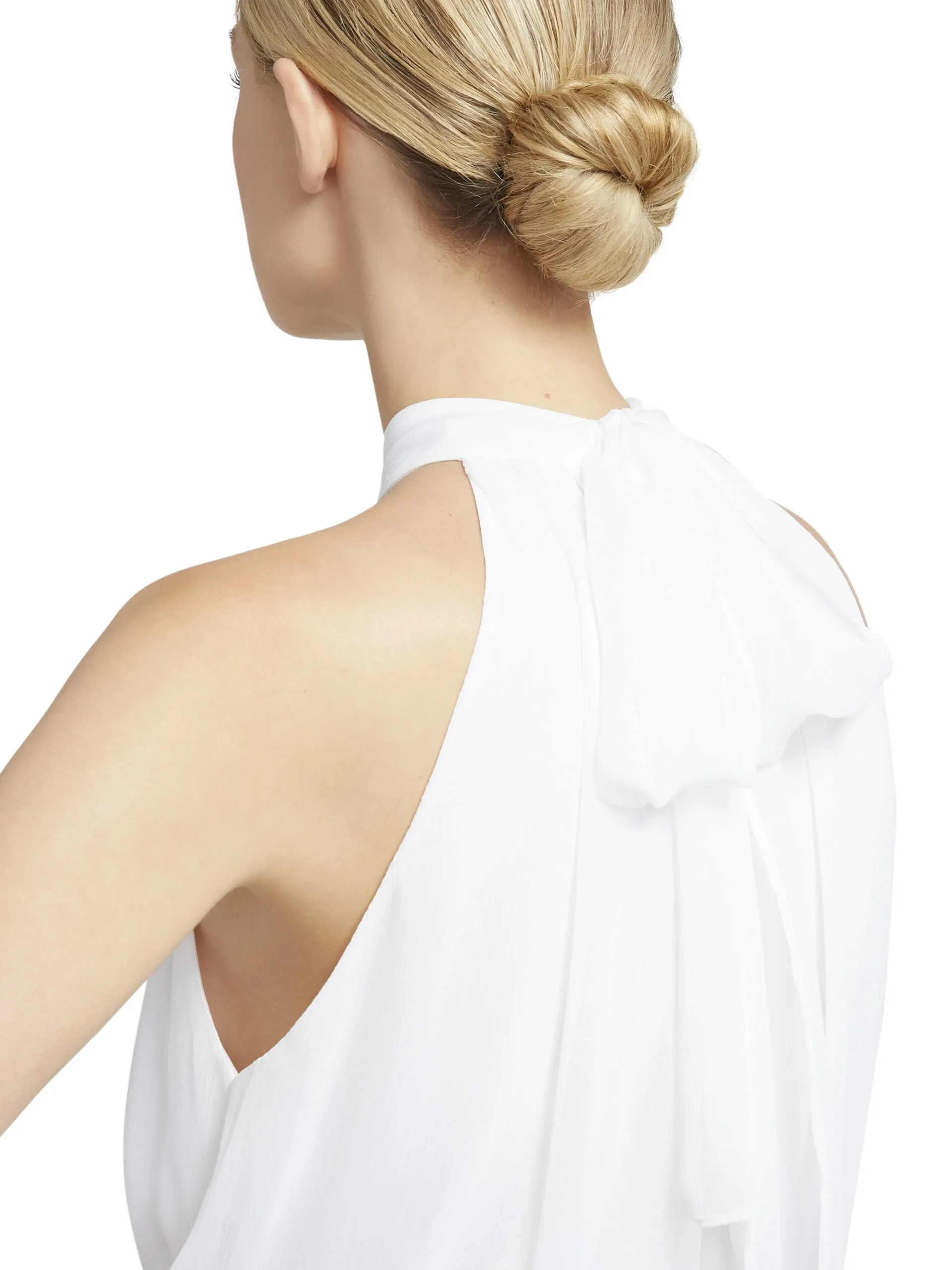 Alice and Olivia TOPS*MARIS HALTER NECK GATHERED TOP