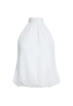 Alice and Olivia TOPS*MARIS HALTER NECK GATHERED TOP