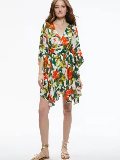 Alice and Olivia MINI|DRESSES*MARVA BELTED MINI DRESS