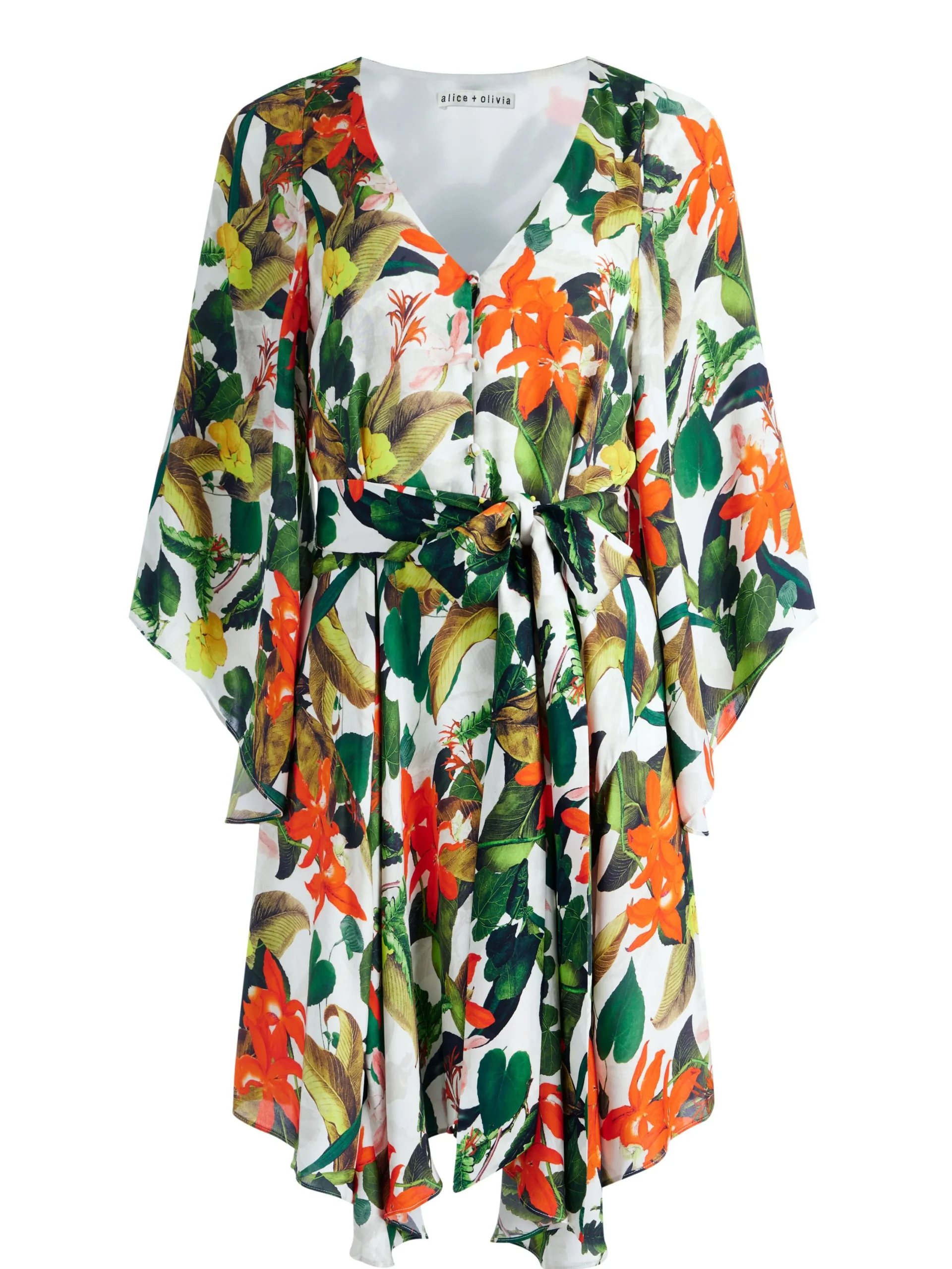 Alice and Olivia MINI|DRESSES*MARVA BELTED MINI DRESS