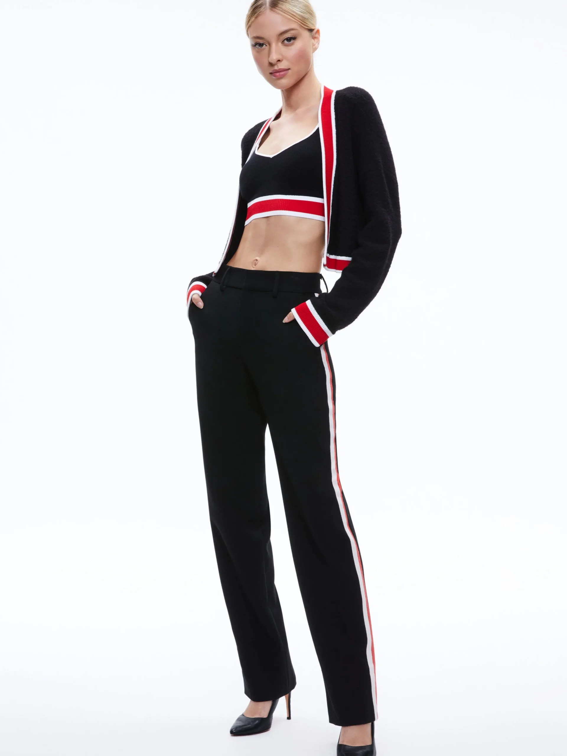 Alice and Olivia ESSENTIALS|SWEATERS*MAUDE BRALETTE