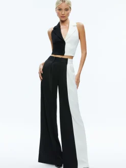 Alice and Olivia ESSENTIALS|THE WORKWEAR EDIT*MERI COLOR BLOCK BLAZER TOP