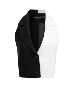 Alice and Olivia ESSENTIALS|THE WORKWEAR EDIT*MERI COLOR BLOCK BLAZER TOP