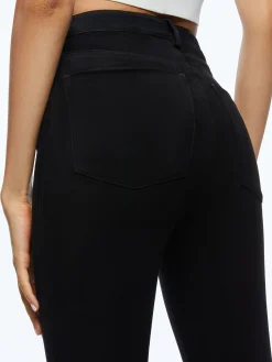 Alice and Olivia PANTS*MIKAH SINGLE BUTTON SUEDE PANT