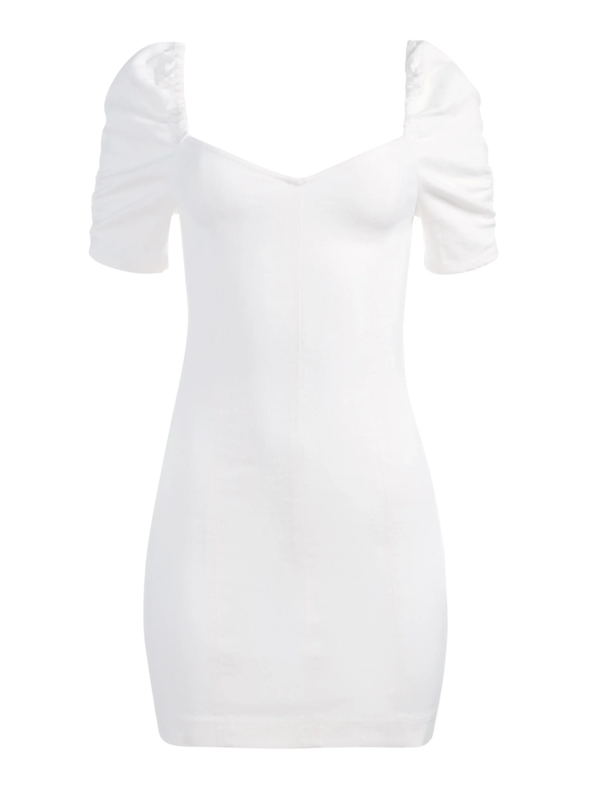 Alice and Olivia JEAN SHOP|MINI*MIMI PUFF SLEEVE DENIM MINI DRESS