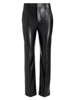Alice and Olivia VEGAN LEATHER|ESSENTIALS*MING VEGAN LEATHER ANKLE PANT