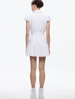 Alice and Olivia JEAN SHOP|MINI*MIRANDA MINI DENIM DRESS