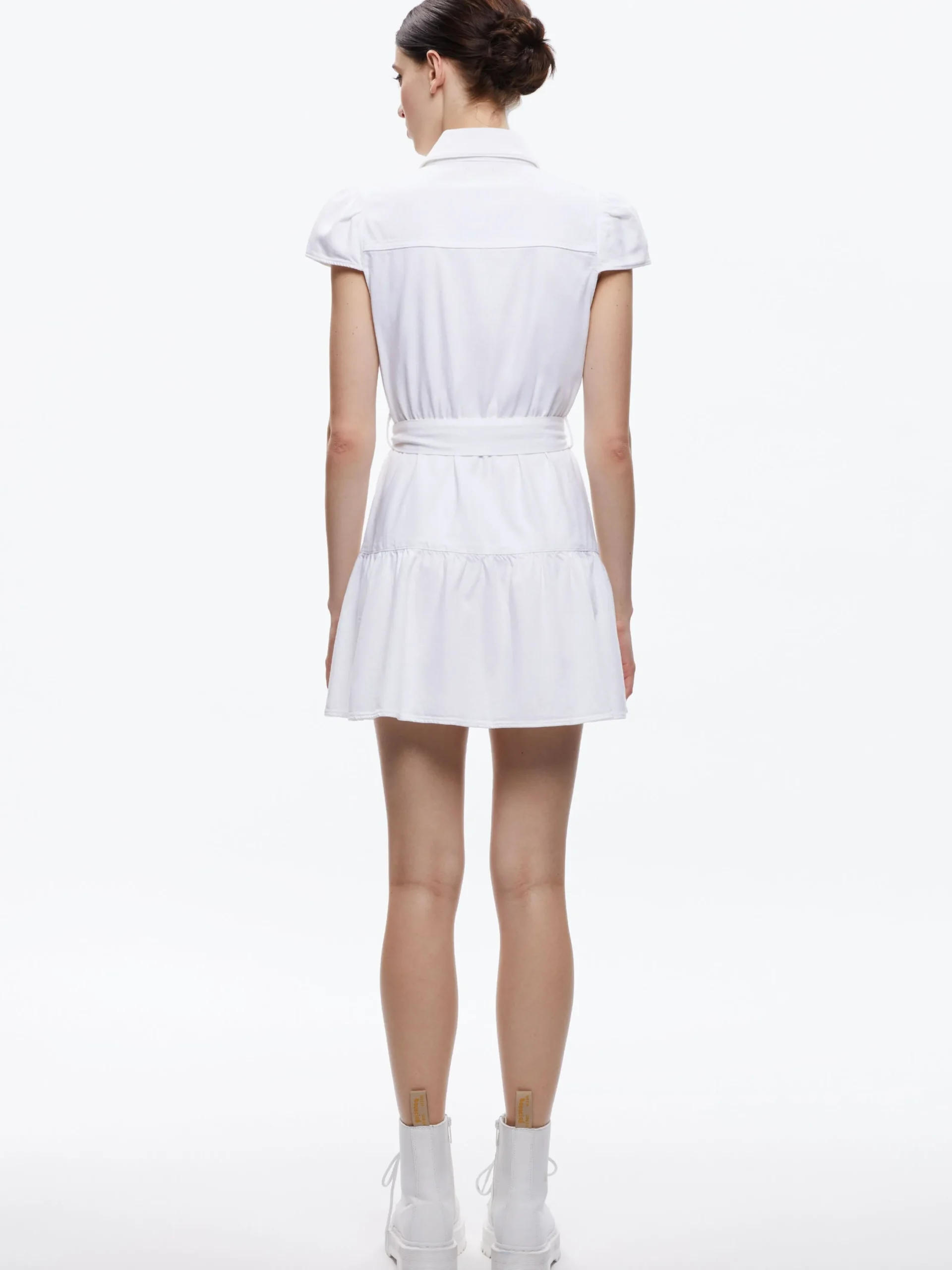 Alice and Olivia JEAN SHOP|MINI*MIRANDA MINI DENIM DRESS