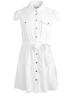 Alice and Olivia JEAN SHOP|MINI*MIRANDA MINI DENIM DRESS