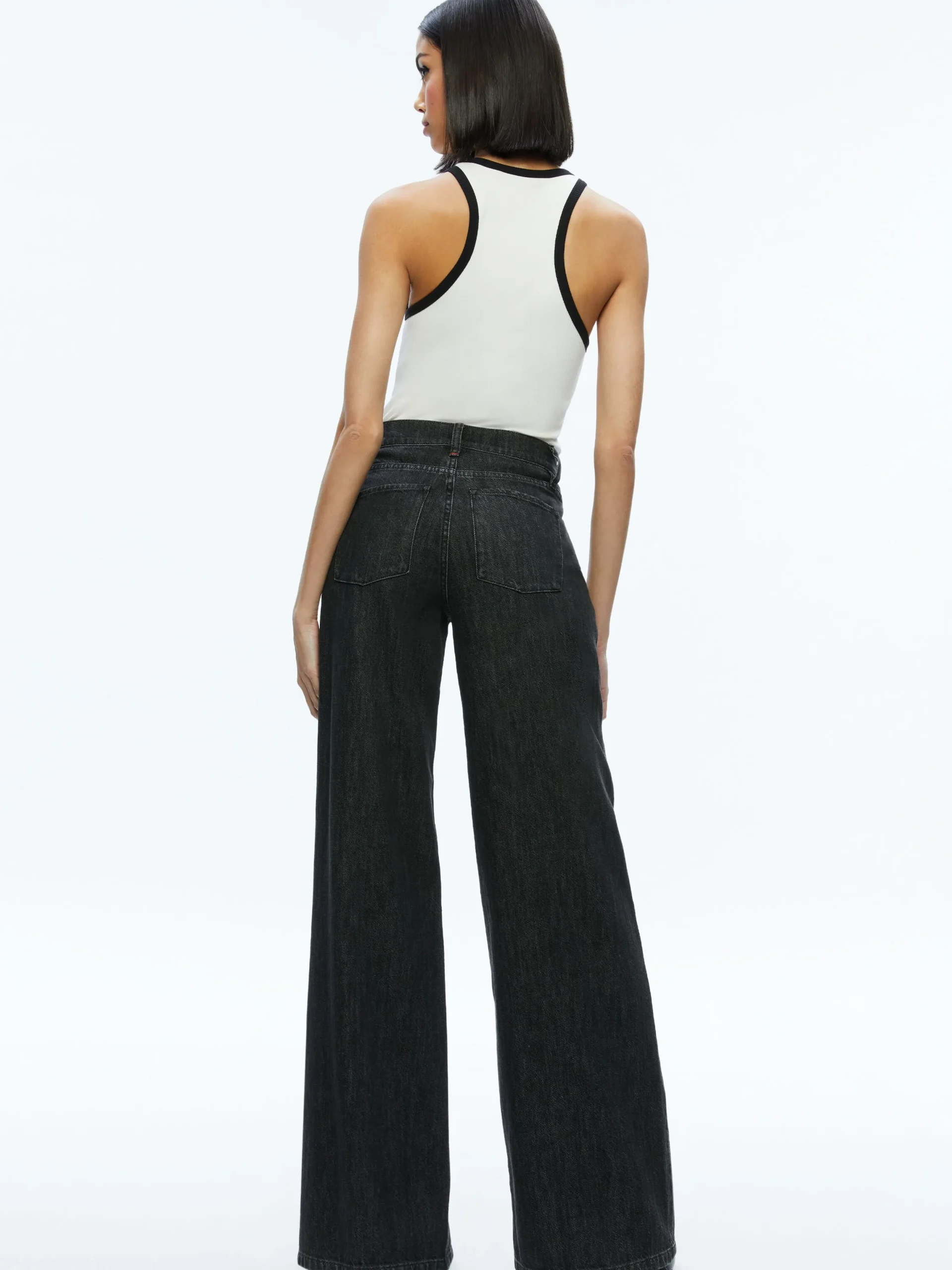 Alice and Olivia ESSENTIALS|TOPS*MIRTHA RACERBACK TANK