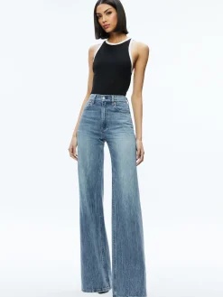 Alice and Olivia ESSENTIALS|TOPS*MIRTHA RACERBACK TANK